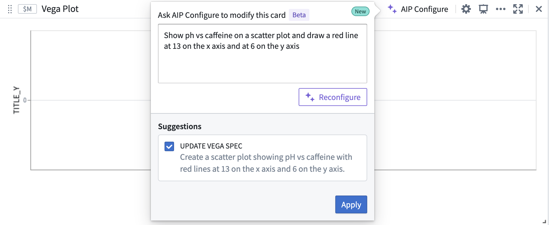 Describe your desired Vega plot to AIP