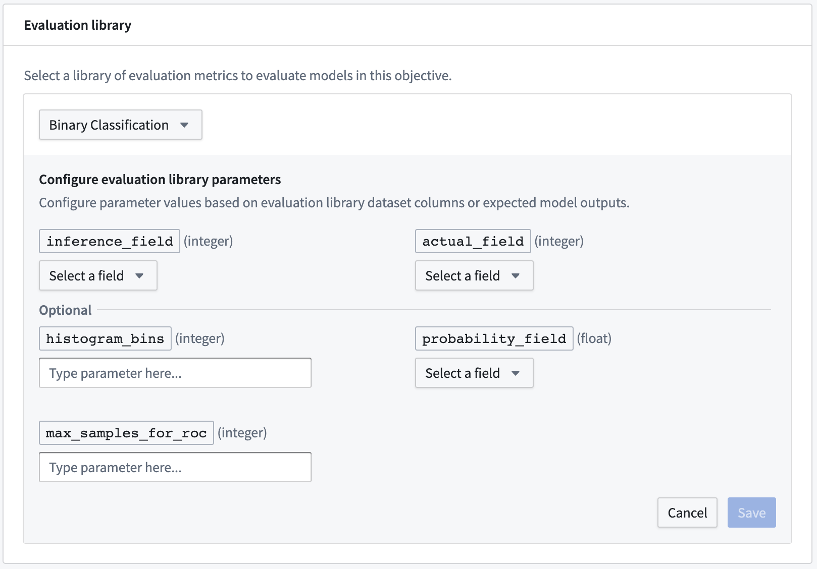 Add evaluation library