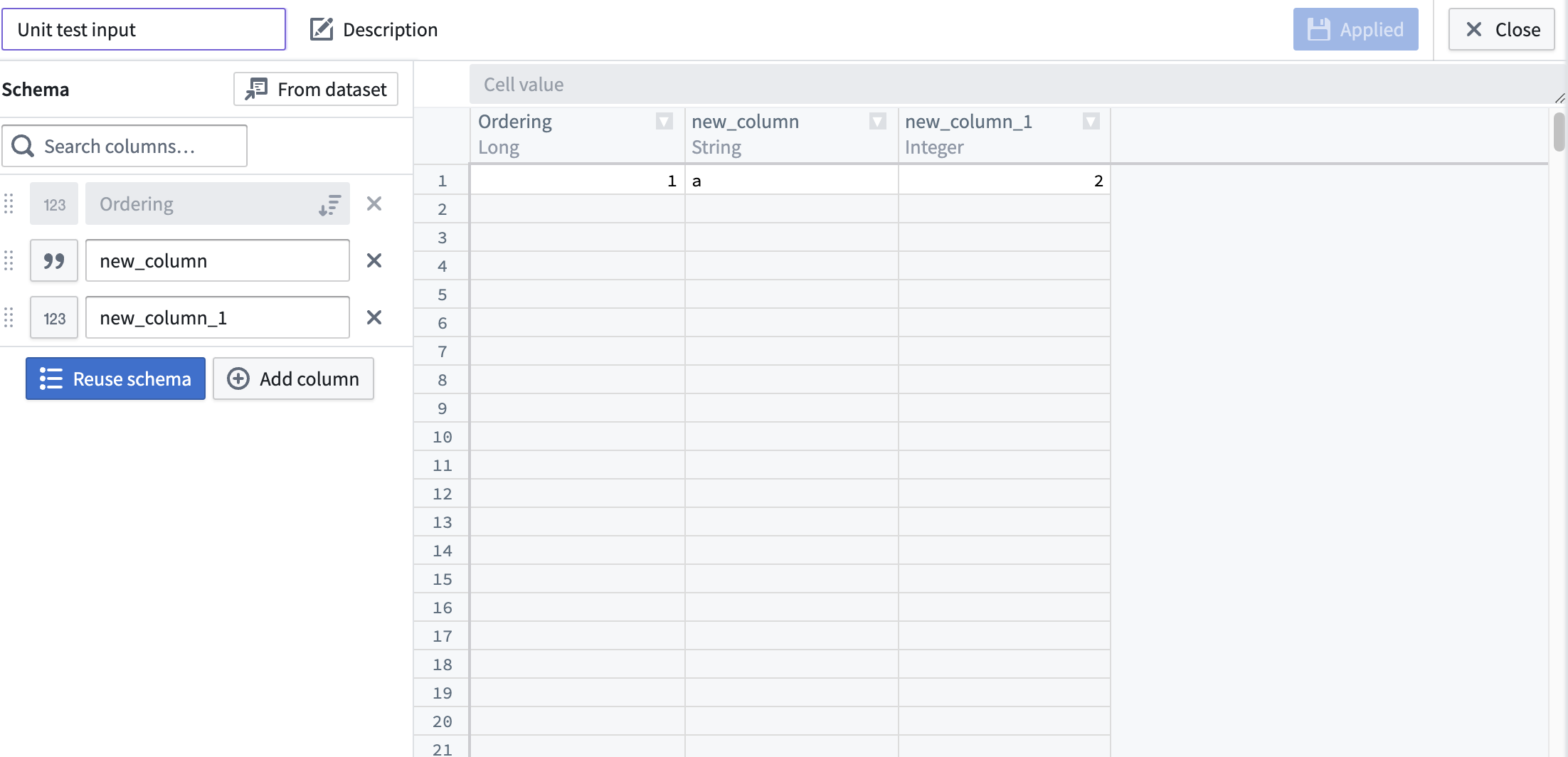 Unit tests on the proposal page.