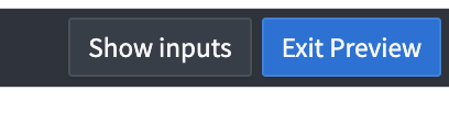 Preview mode buttons