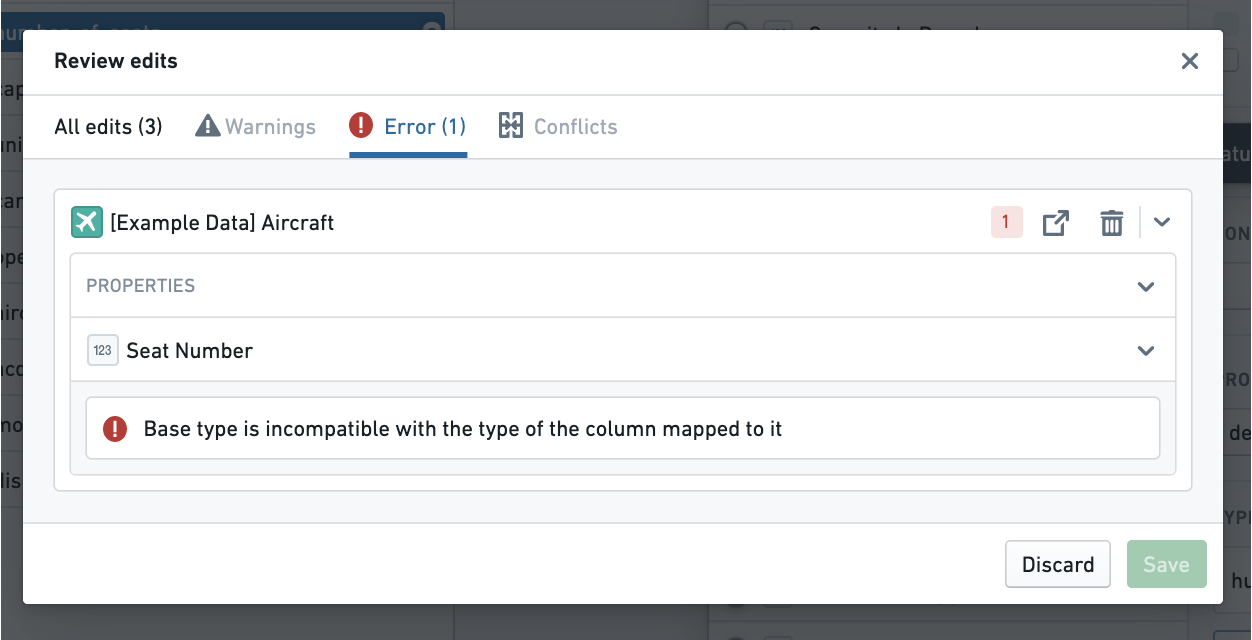 Review errors