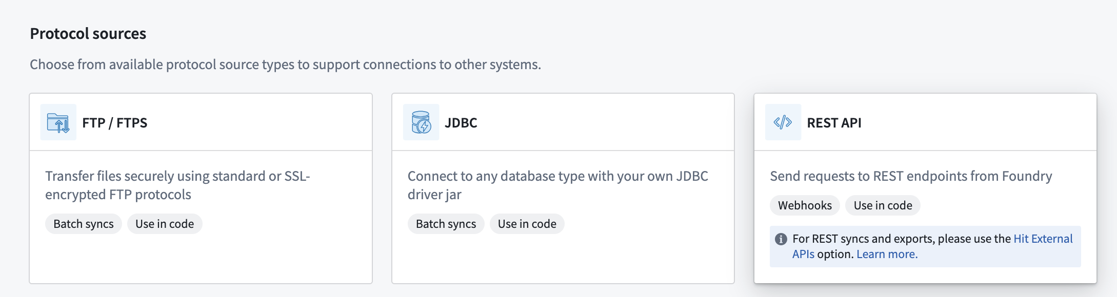 Create REST API source