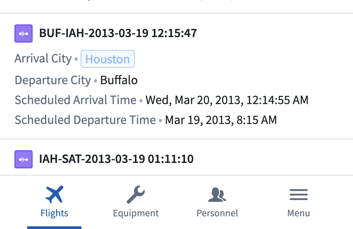 mobile navbar example