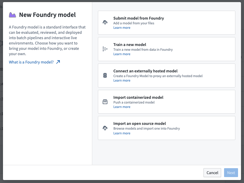 The new modeling submission interface in Modeling Objectives.