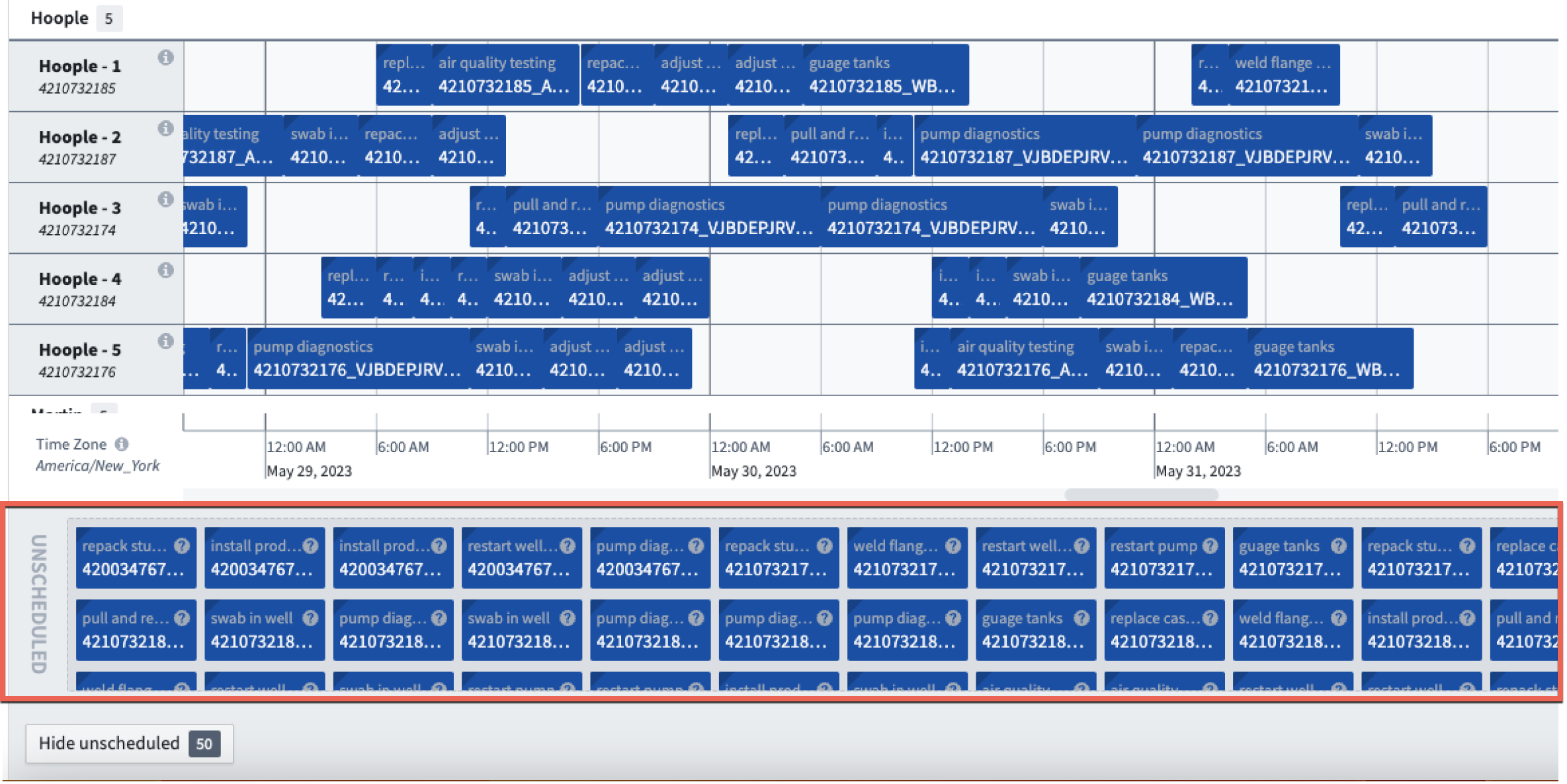 Example: Standardized puck size.