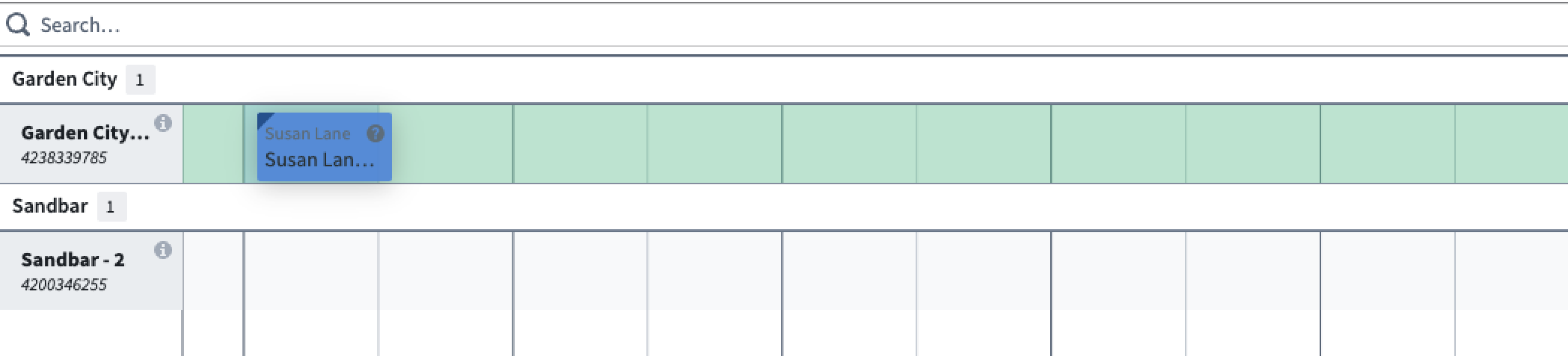 Example: Suggestion function interface.
