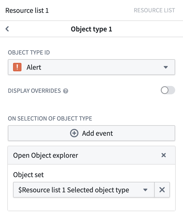 Configuration for using selected item in a Workshop event