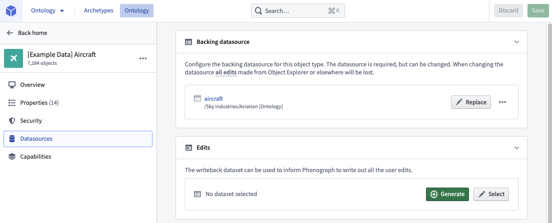 Ontology view
