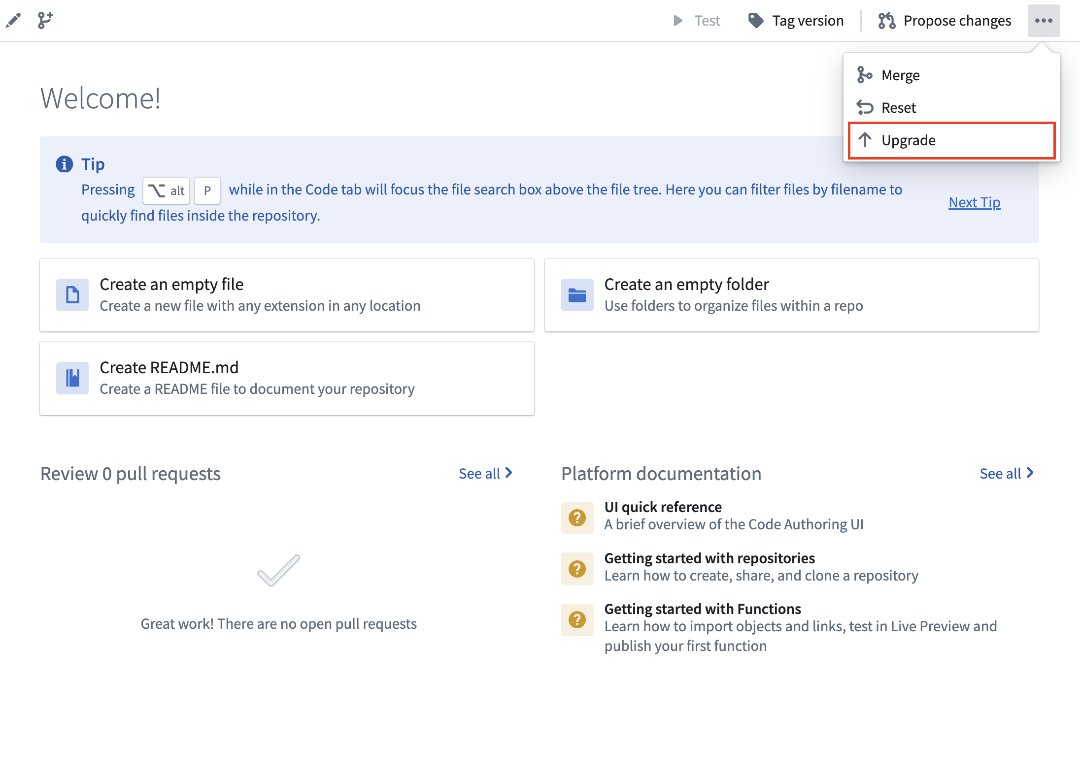 Upgrade repository for faster preview loading times and CI checks.