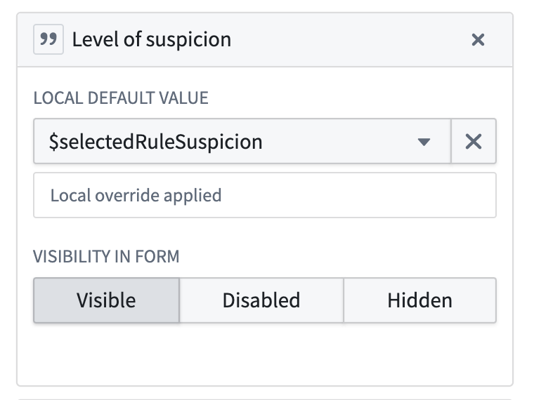 Set Workshop variable as default value