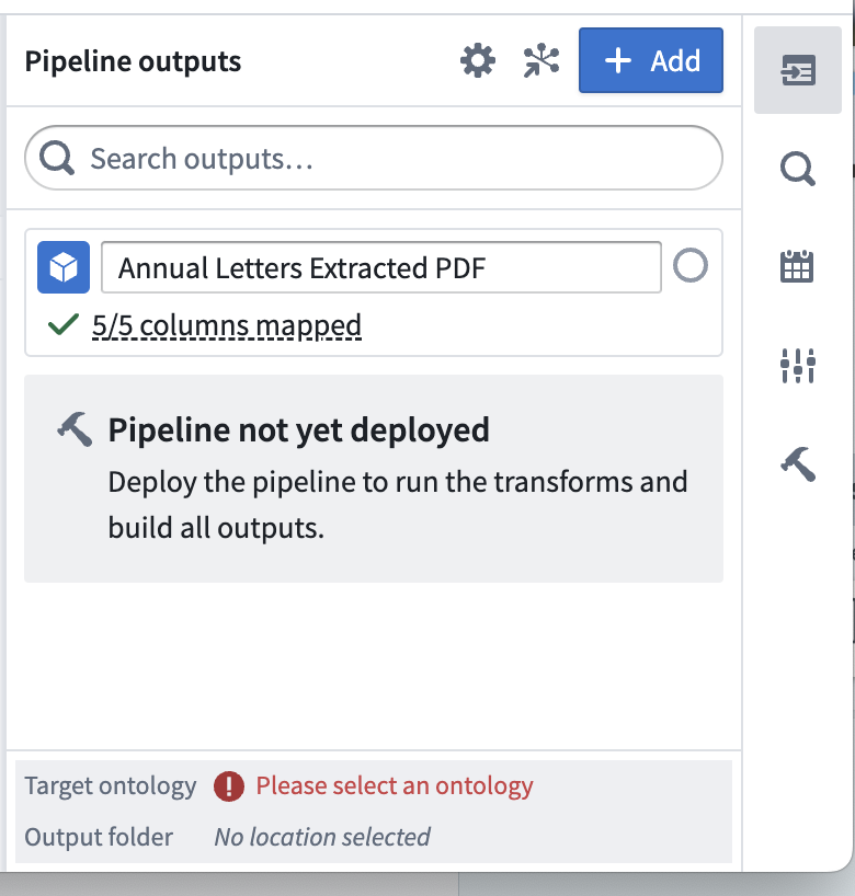 Rename and set ontology output