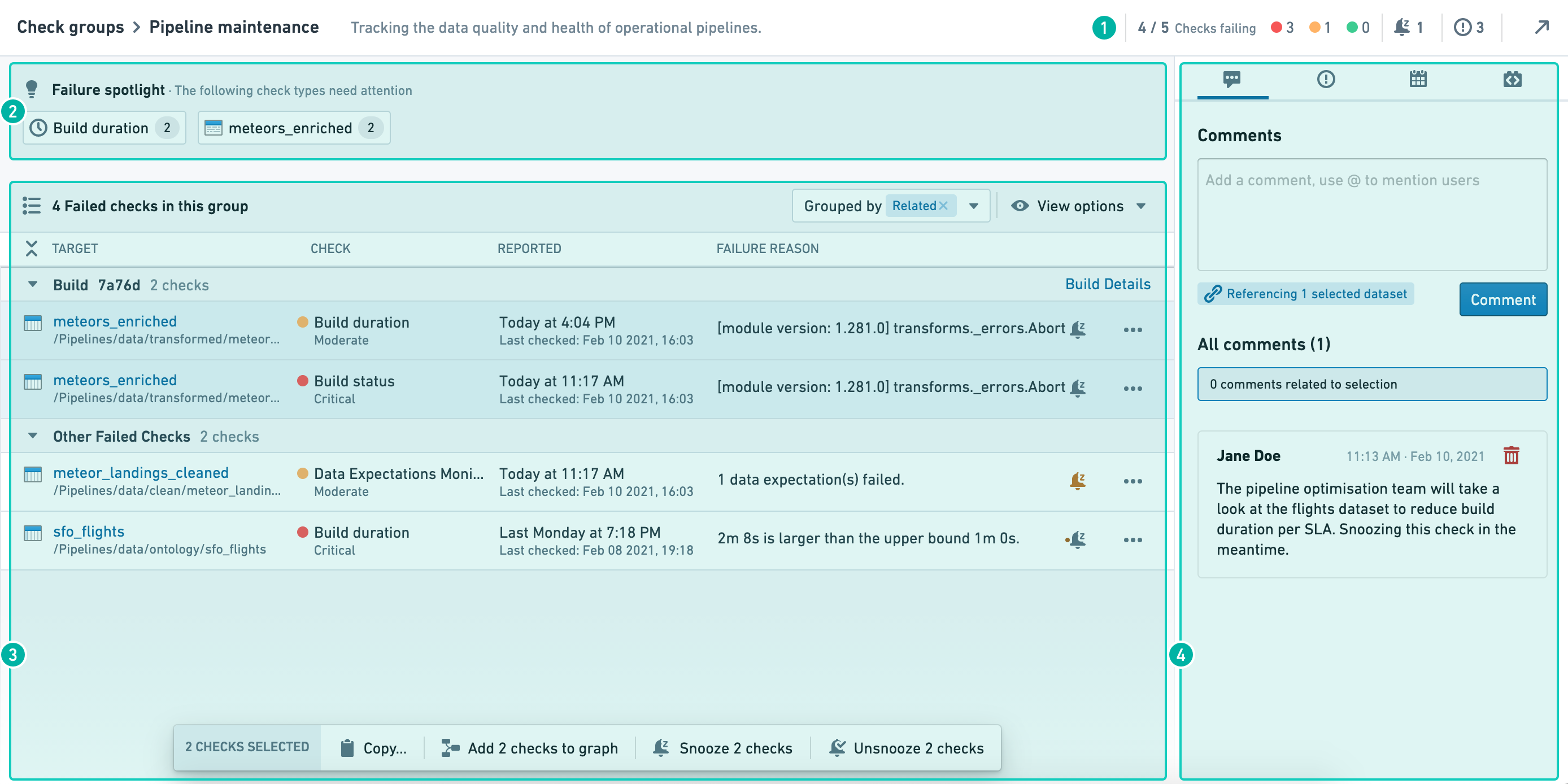 Check groups overview page.