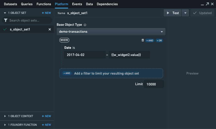 object-set-parameterized