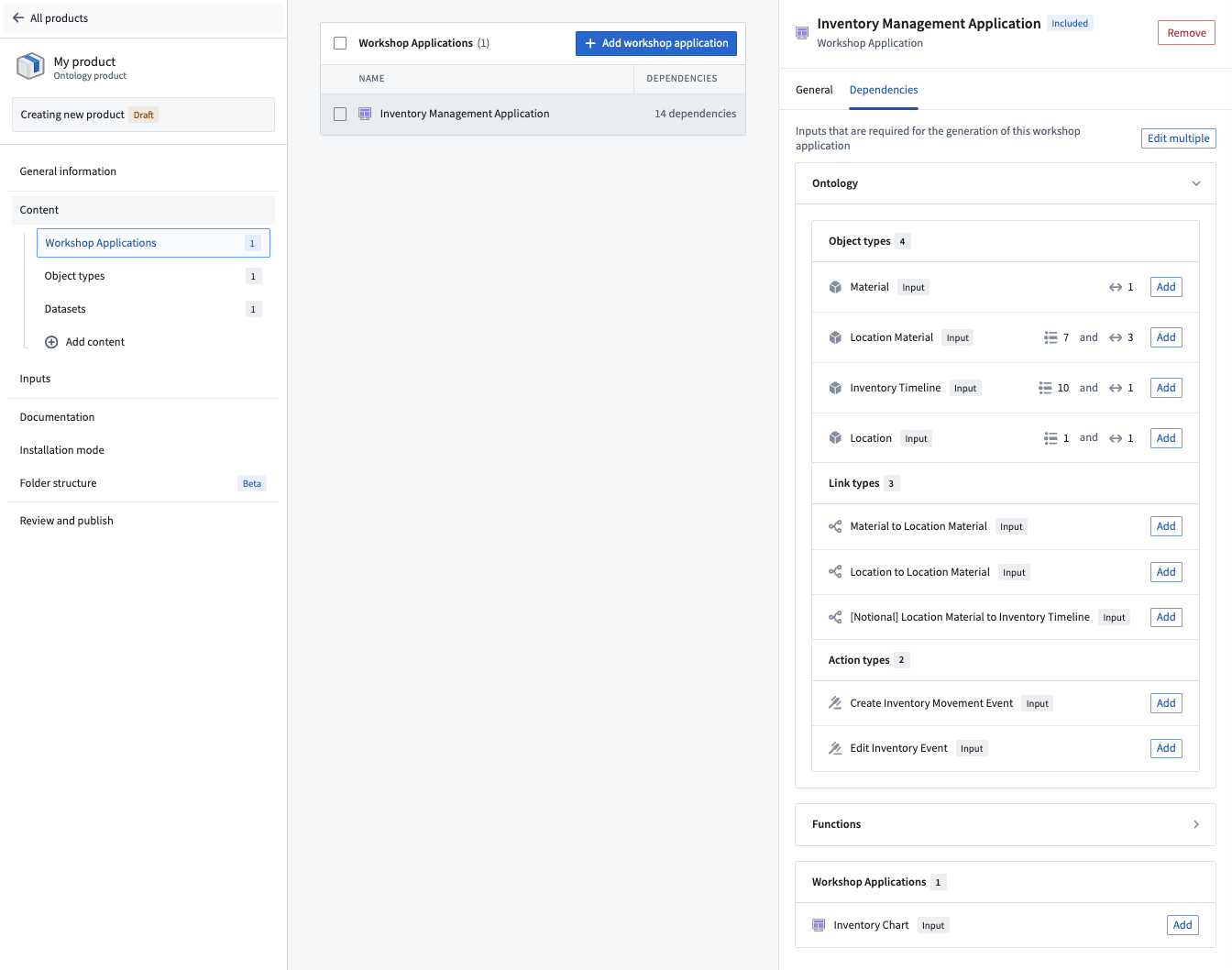 Add action type via panel.