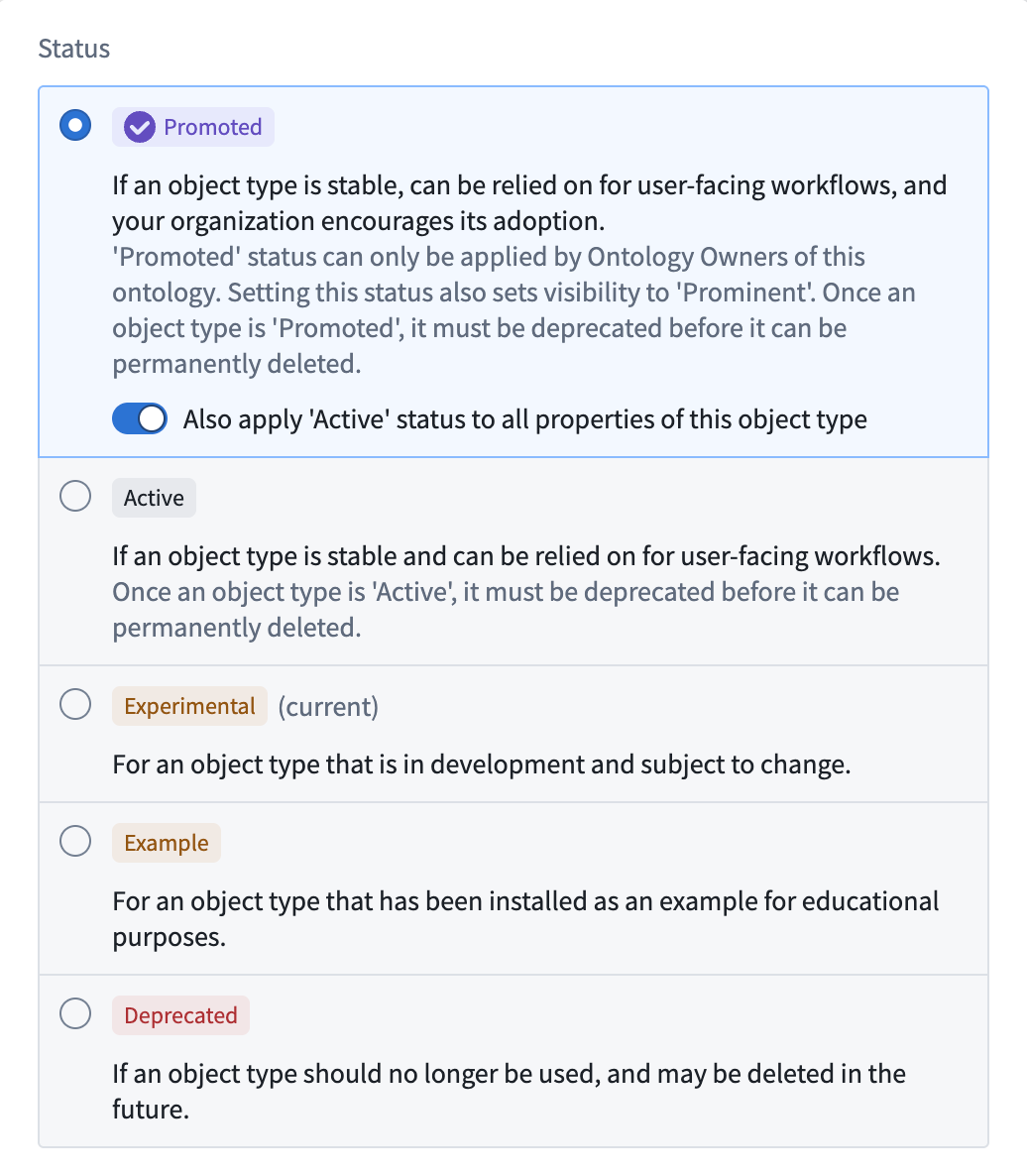 Promoted Object Type Example