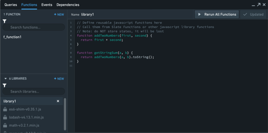 function-libraries