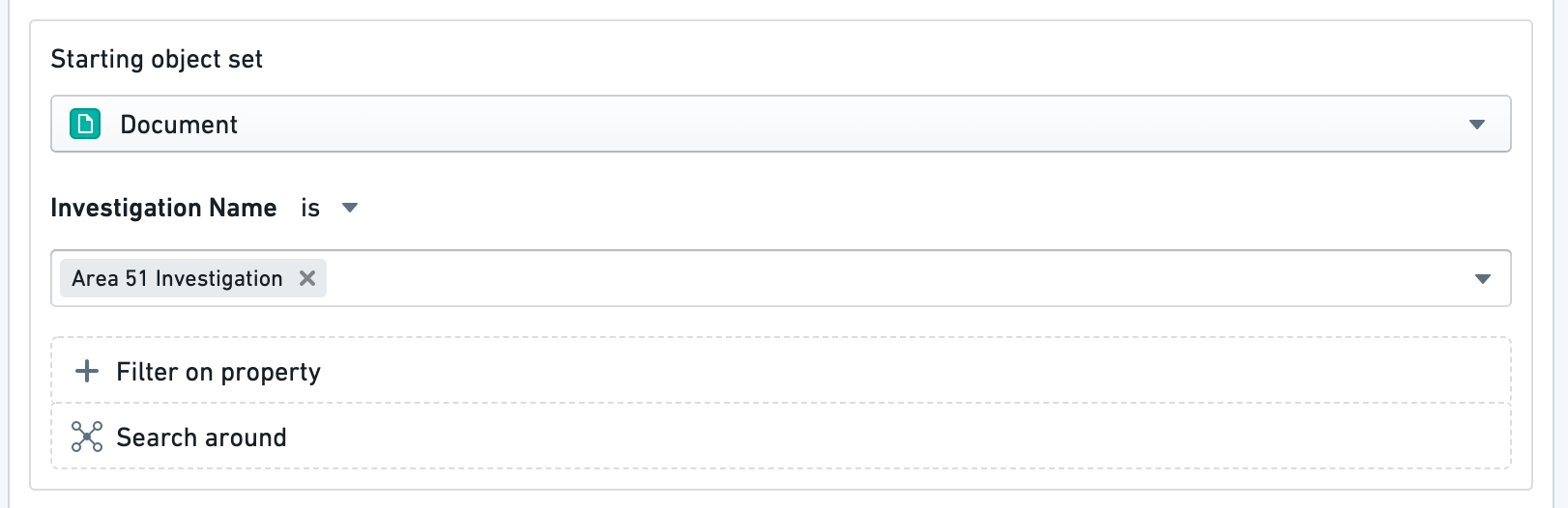Object Dropdown Security Concern