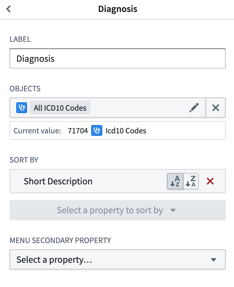 References can be configured in the Comments widget configuration. A reference configuration allows for an easy way to reference objects from a given object set.