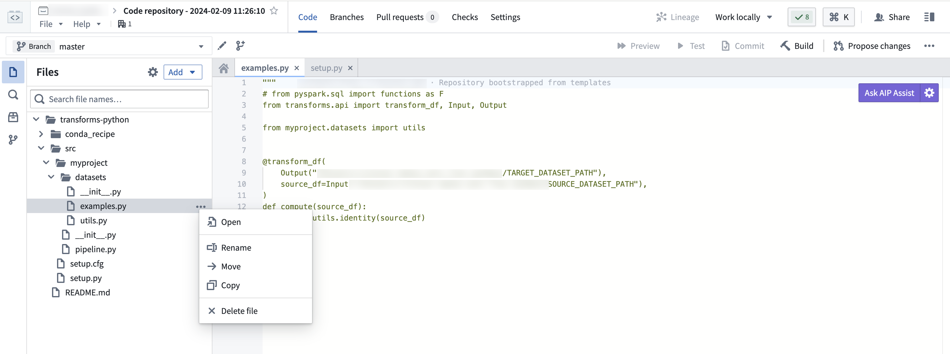 Autogenerated Python file