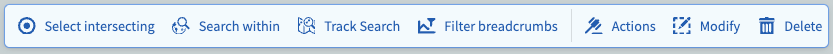 Shapes toolbar
