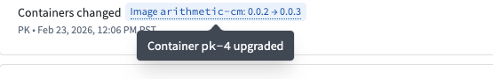 Compute module upgrade tag tooltip.