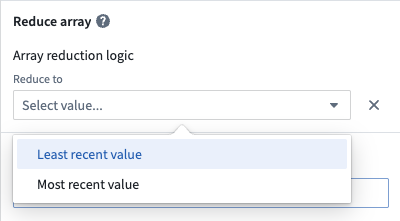 Add reducer section