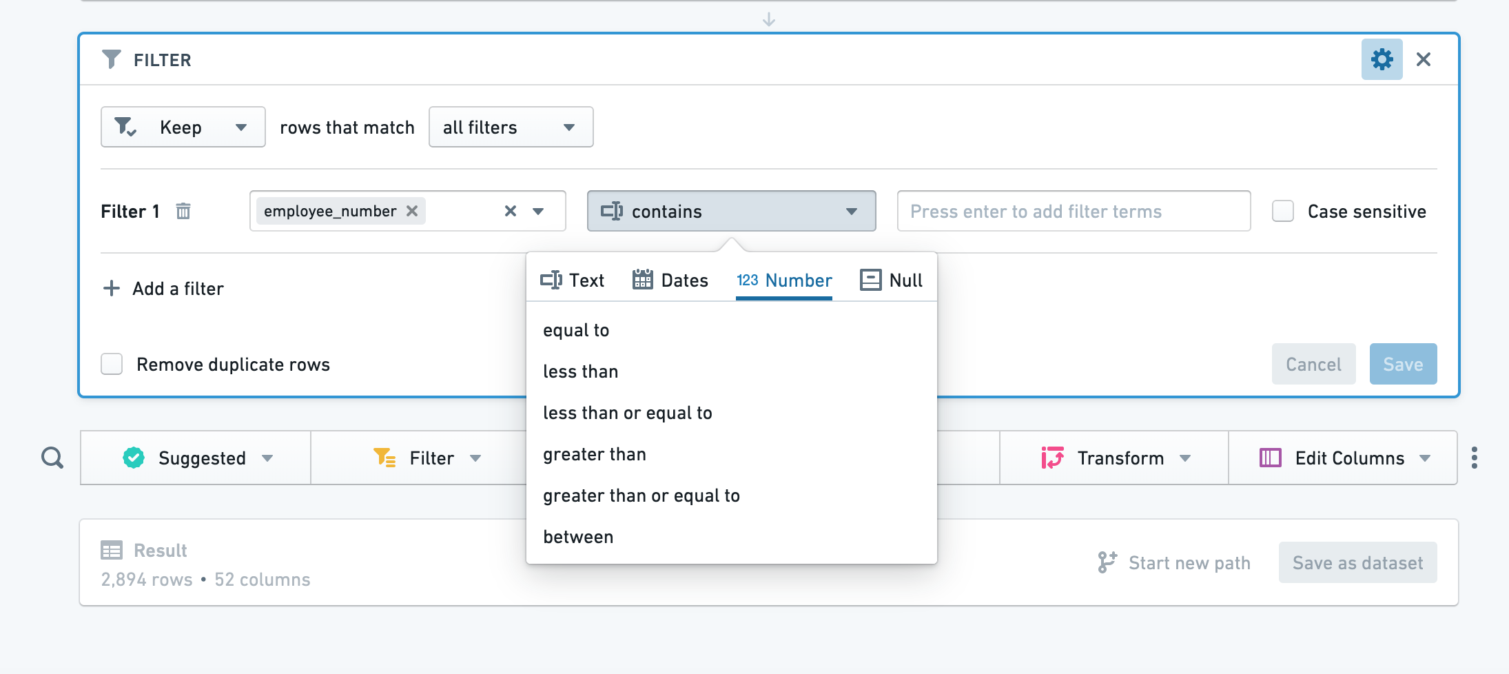 filter-config
