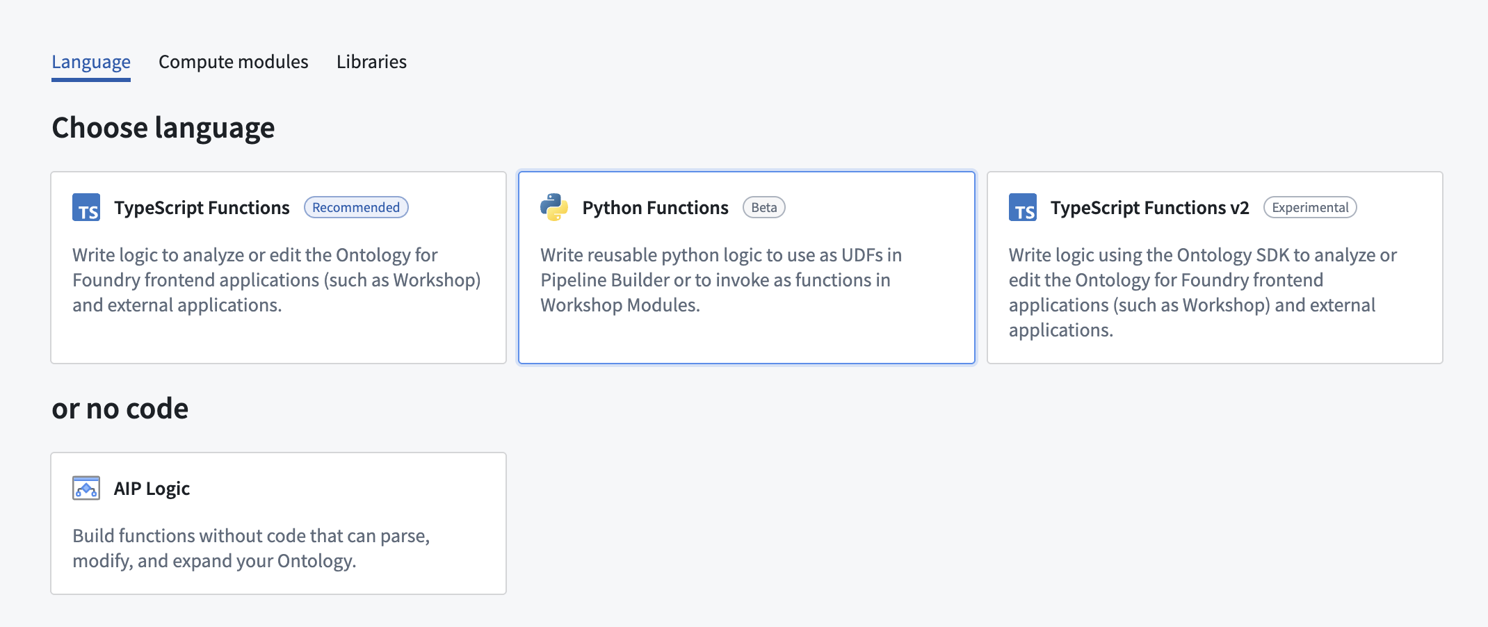 Create a Python function code repository.