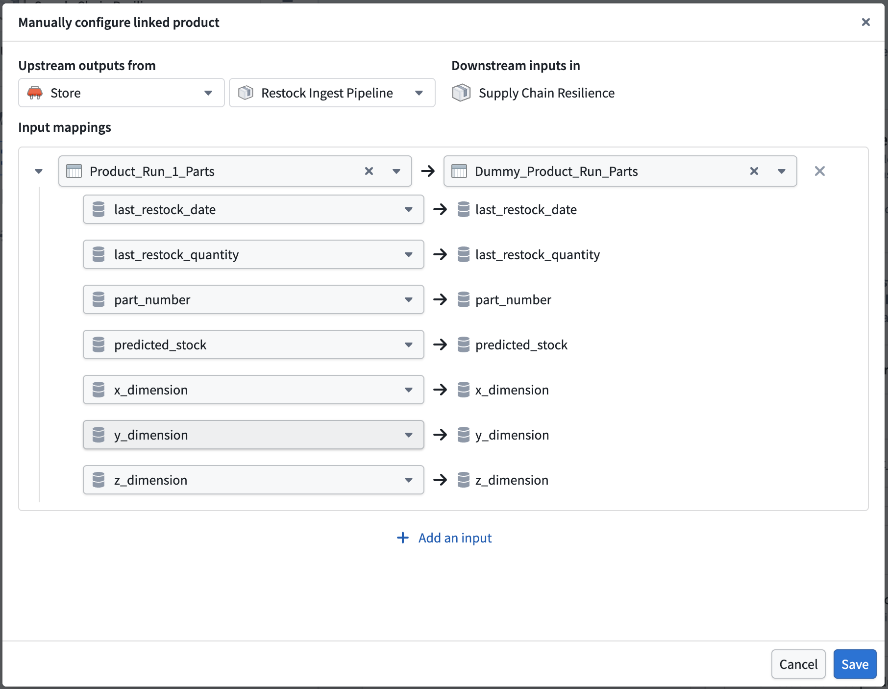 Linked products in DevOps.