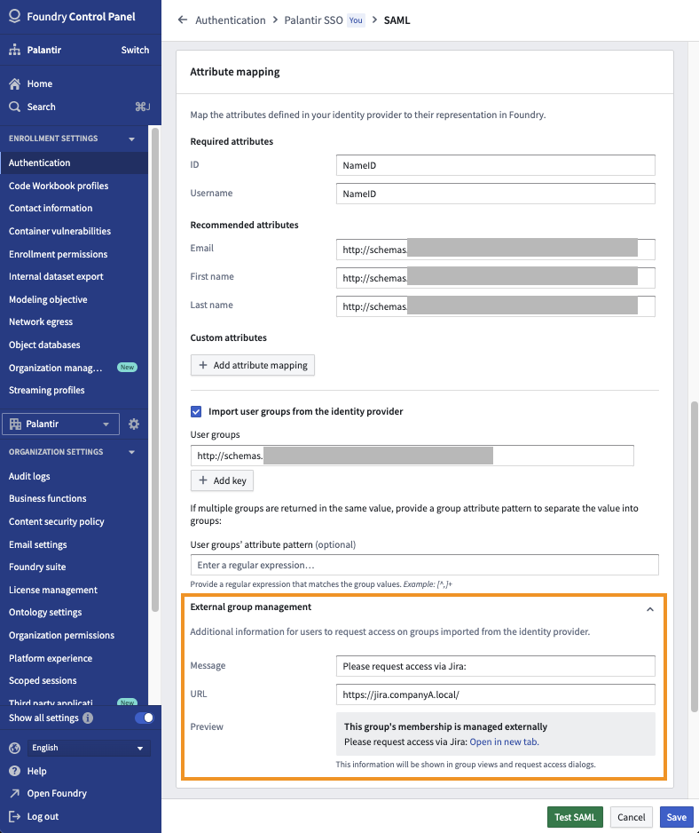 Create a custom message in Control Panel